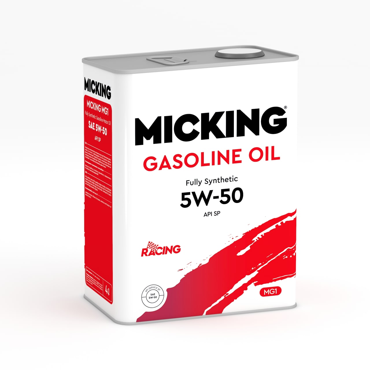 M2139 — Масло моторное MICKING GASOLINE OIL MG1 5W-50 SP SYNTH. 4л. MICKING