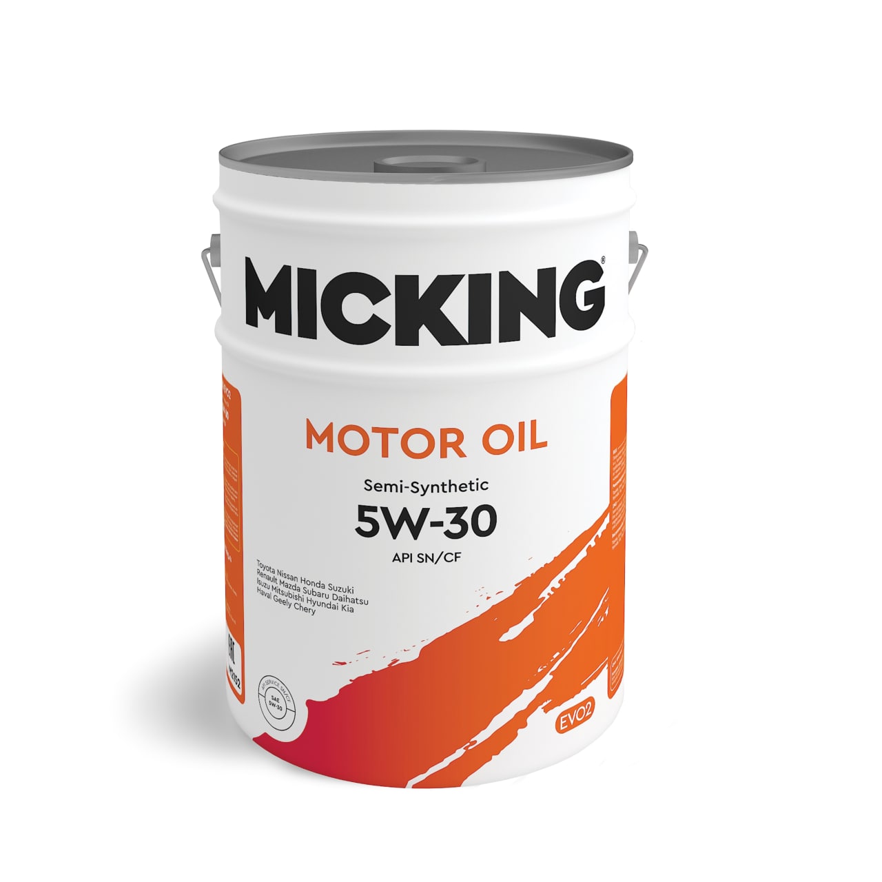 M2152 — Масло моторное MICKING MOTOR OIL EVO2 5W-30 SN/CF S/S 20л. MICKING