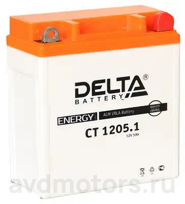 CT12051 — Аккумулятор мото DELTA