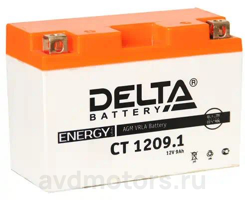 CT12091 — Аккумулятор мото DELTA