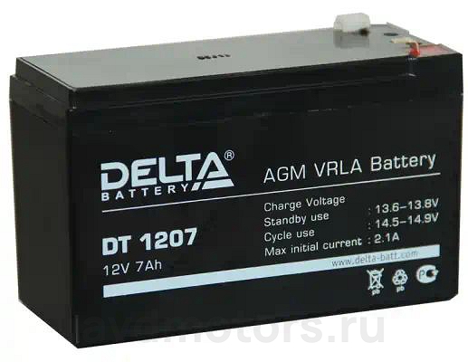 DT1207 — Аккумуляторная батарея DELTA