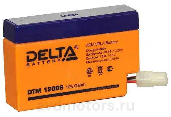 DTM12008 — Аккумулятор ибп DELTA