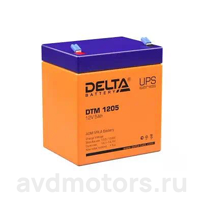DTM1205 — Аккумуляторная батарея DELTA