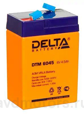 DTM6045 — Аккумуляторная батарея DELTA