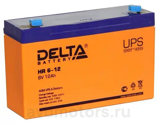 HR612 — Аккумуляторная батарея DELTA