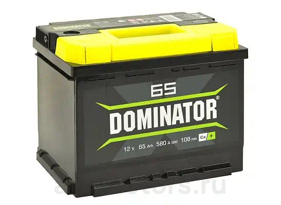 6CT65LR — Аккумулятор 65 DOMINATOR