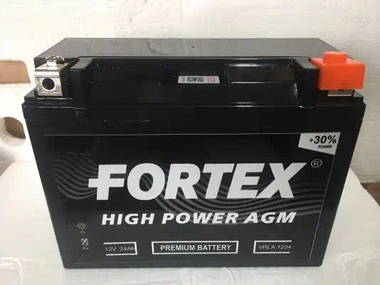 VRLA1224 — Аккумулятор мото FORTEX