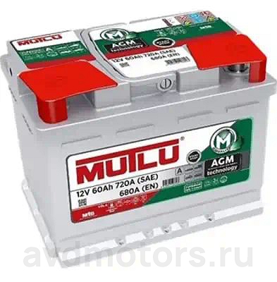 AGML260068A — Аккумулятор START-STOP MUTLU
