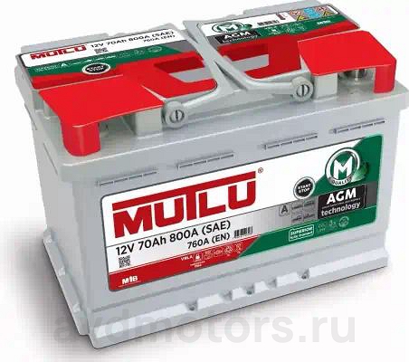 AGML370076A — Аккумулятор START-STOP MUTLU