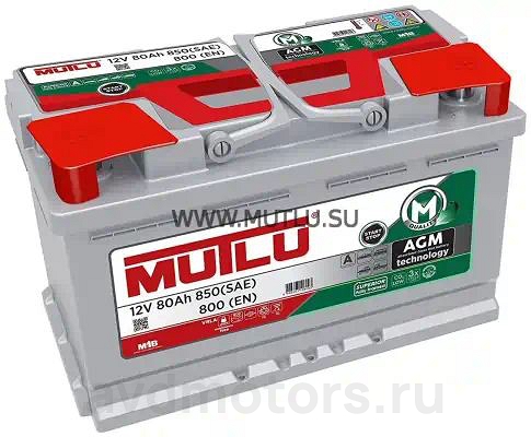 AGML480080A — Аккумулятор START-STOP MUTLU