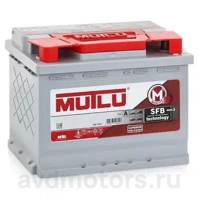 L263064A — Аккумулятор MUTLU SFB 63 А/ч обратная R+ 242x175x190 EN640 А MUTLU