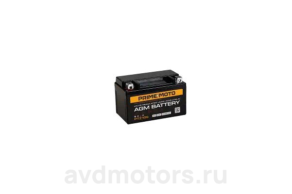 PTZ10S — Аккумулятор мото PRIME