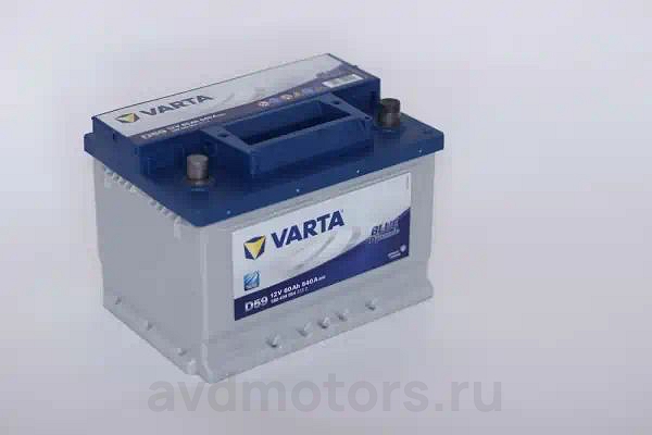 560409054 — Аккумулятор VARTA Blue Dynamic 60 А/ч Обратная R+ 242x175x175 EN540 А низкий VARTA