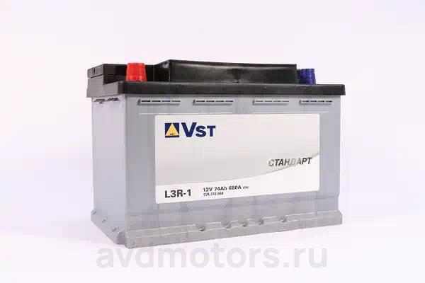 574310068 — 574310068 Аккумулятор 12 V, 74 А/ч, 680А, прямая полярность *VST VST
