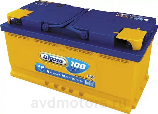 6CT1001LA — Аккумулятор 100 АКОМ