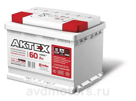 АТ603L — Аккумулятор 60 АКТЕХ