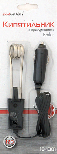 104301 — Кипятильник автомобильный провод AUTOSTANDART