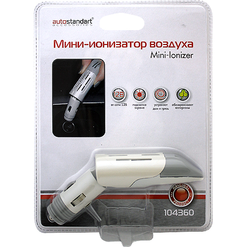 104360 — Ионизатор воздуха AUTOSTANDART