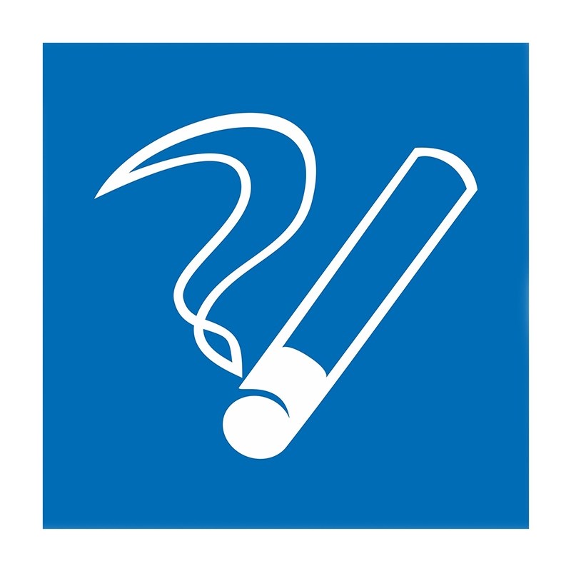 560033 — Наклейка информационный знак Место курения 200х200 Rexant REXANT