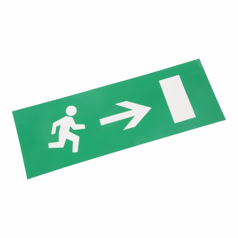 7400301 — Наклейка для аварийного светильника ВЫХОД  ВПРАВО REXANT REXANT