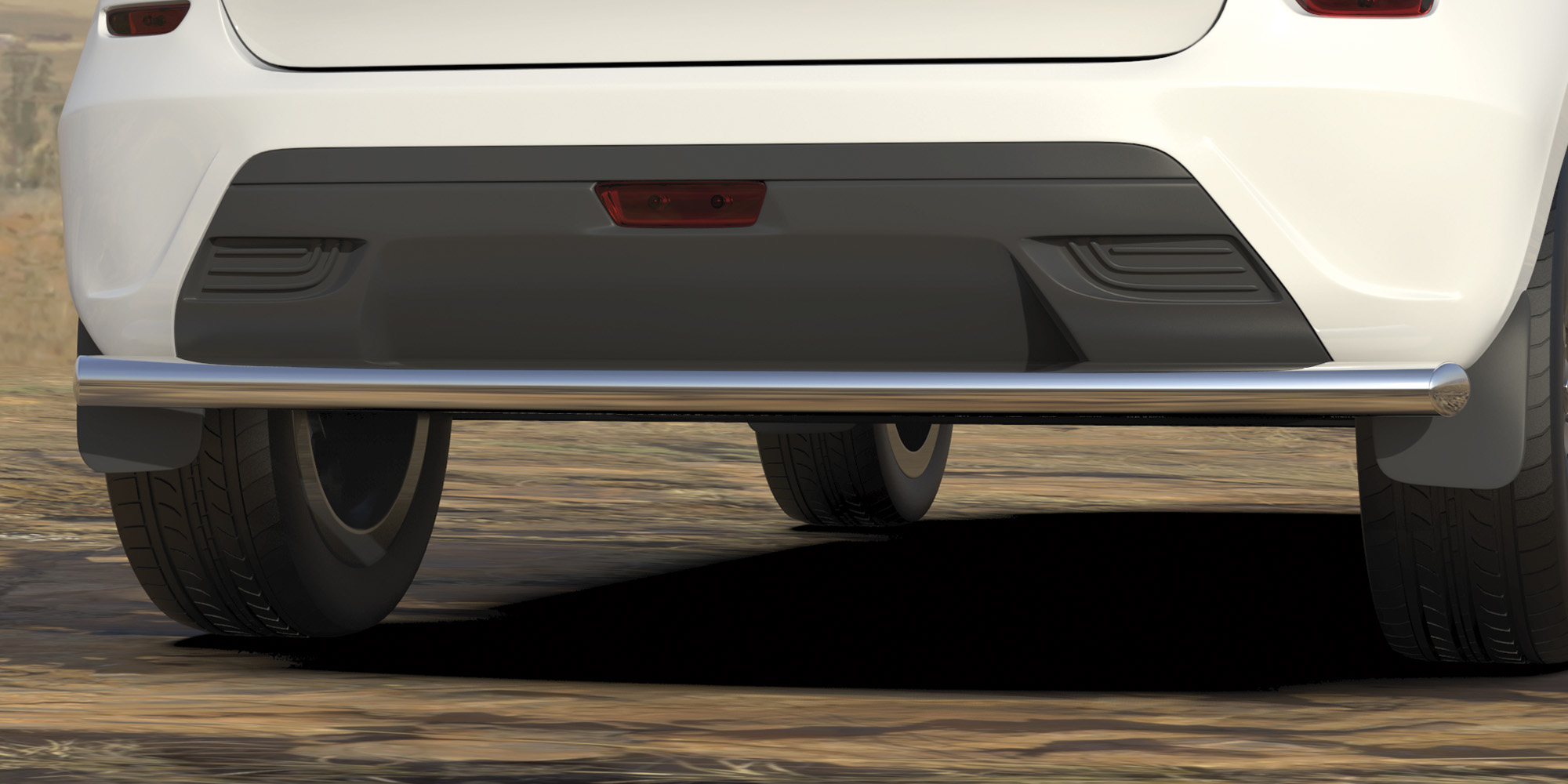 AFZDALADXR12 — Защита заднего бампера Arbori d57 LADA XRAY 2016- ARBORI