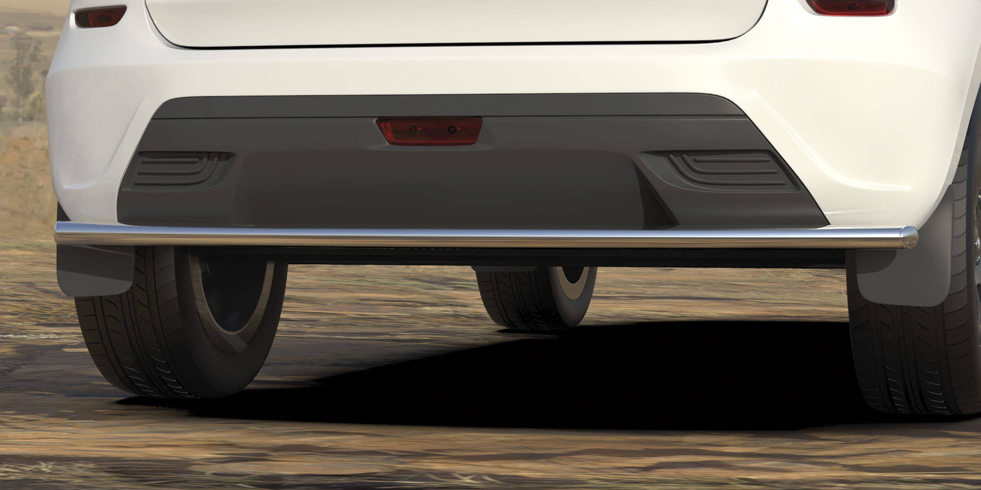 AFZDALADXR14 — Защита заднего бампера Arbori d42 LADA XRAY 2016- ARBORI