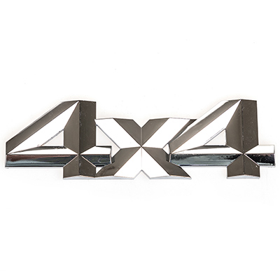 S003834 — Шильдик металлопластик SW 4х4 (100х32) (уп. 1 шт.) SKYWAY