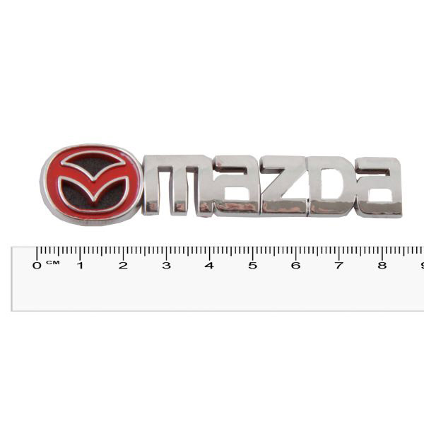 SLETMAZ — Шильдик металлопластик SW MAZDA + эмблема 8520мм SKYWAY