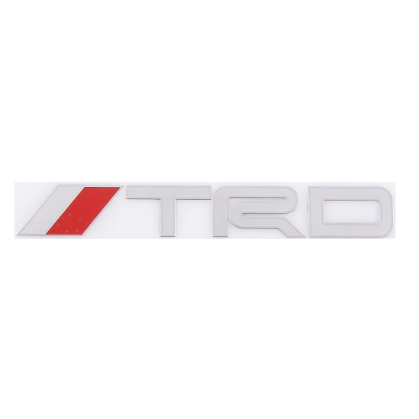 SNO7RED — Шильдик металлопластик SW TRD Красный (Наклейка) 15020мм SKYWAY