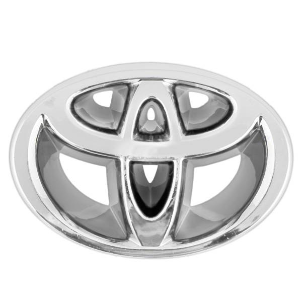STE038 — Эмблема хром SW на решетку радиатора Toyota (80x56мм) SKYWAY