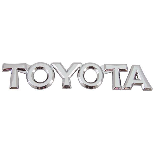 STL001 — Шильдик металлопластик SW TOYOTA 14525мм SKYWAY