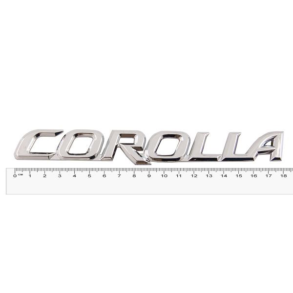STL024 — Шильдик металлопластик SW COROLLA 17525мм SKYWAY