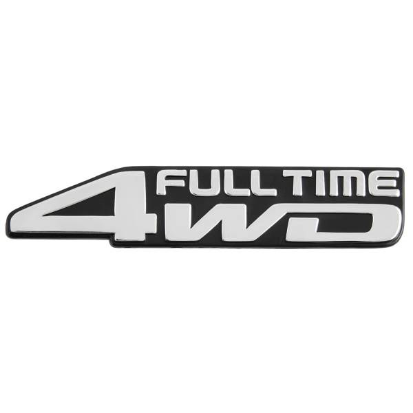 STL043 — Шильдик металлопластик SW 4WD Full Time 17035мм SKYWAY
