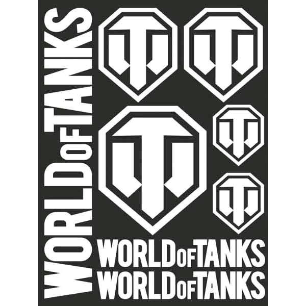 Л1903 — Наклейка БЛИКЕР термо плоттер World of tanks (150х250) SKYWAY
