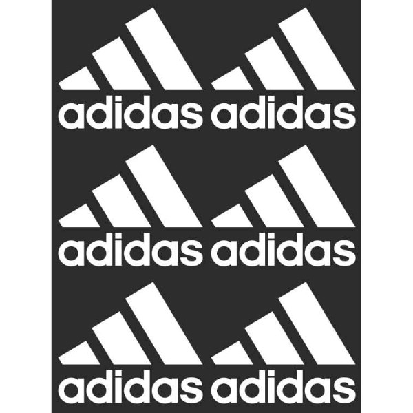 Л1907 — Наклейка БЛИКЕР термо плоттер Adidas Originals (150х250) SKYWAY