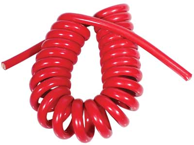 1561815502 — Кабель спиральный красный 1х50мм2 AUTOLINE