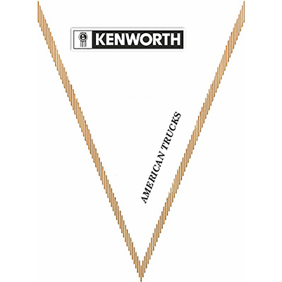 S05101042 — Вымпел треугольный KENWORTH SKYWAY