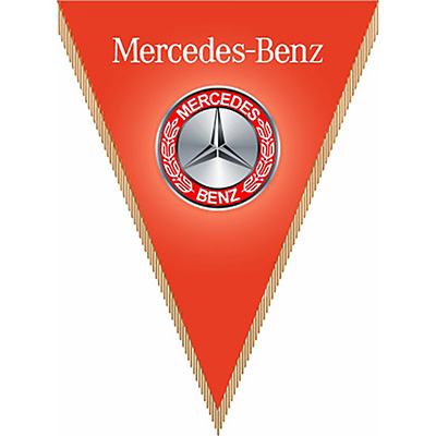 S05101054 — Вымпел треугольный Mersedes-Benz SKYWAY