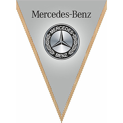 S05101055 — Вымпел треугольный Mersedes-Benz SKYWAY