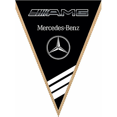S05101058 — Вымпел треугольный Mersedes-Benz SKYWAY