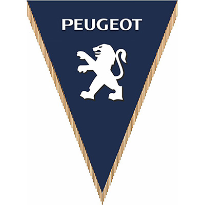 S05101064 — Вымпел треугольный PEUGEOT SKYWAY