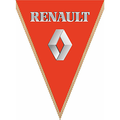 S05101069 — Вымпел треугольный RENAULT SKYWAY