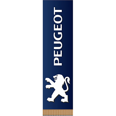 S05101096 — Вымпел прямоугольный PEUGEOT SKYWAY