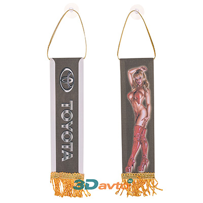 S05101103 — Вымпел прямоугольный TOYOTA SKYWAY