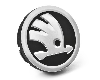 5E0601151FOD — Колпачок ступицы легкосплавного диска (хромированный с чёрным) VAG