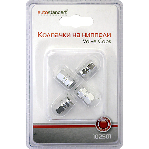 102501 — Декоративные колпачки на ниппель AUTOSTANDART