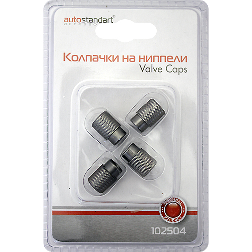 102504 — Декоративные колпачки на ниппель AUTOSTANDART