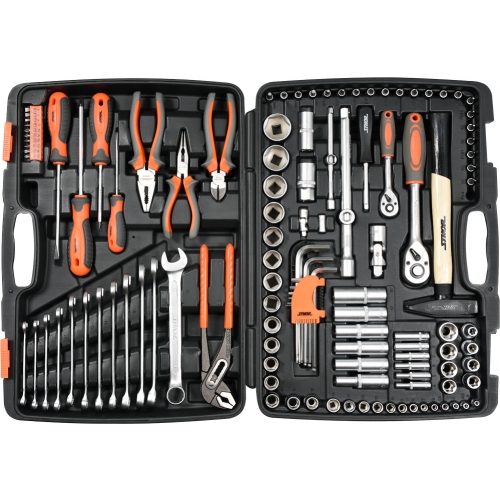 58690 — Набор инструментов 122 пр: 1/4, 1/2, 6 гр STHOR