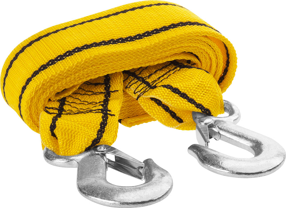 6120735 — Трос буксировочный STAYER 2 крюка STAYER