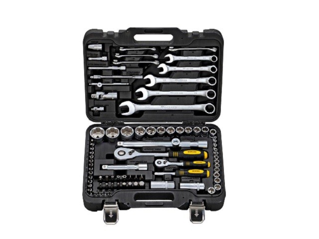 BG0821214 — Универсальный набор инструментов 82 предмета 1/2  1/4 BERGER